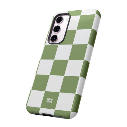 Checkers in Matcha Samsung Galaxy Case