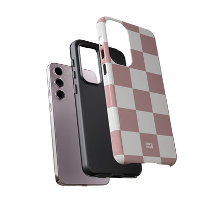 Checkers in Blush Samsung Galaxy Case