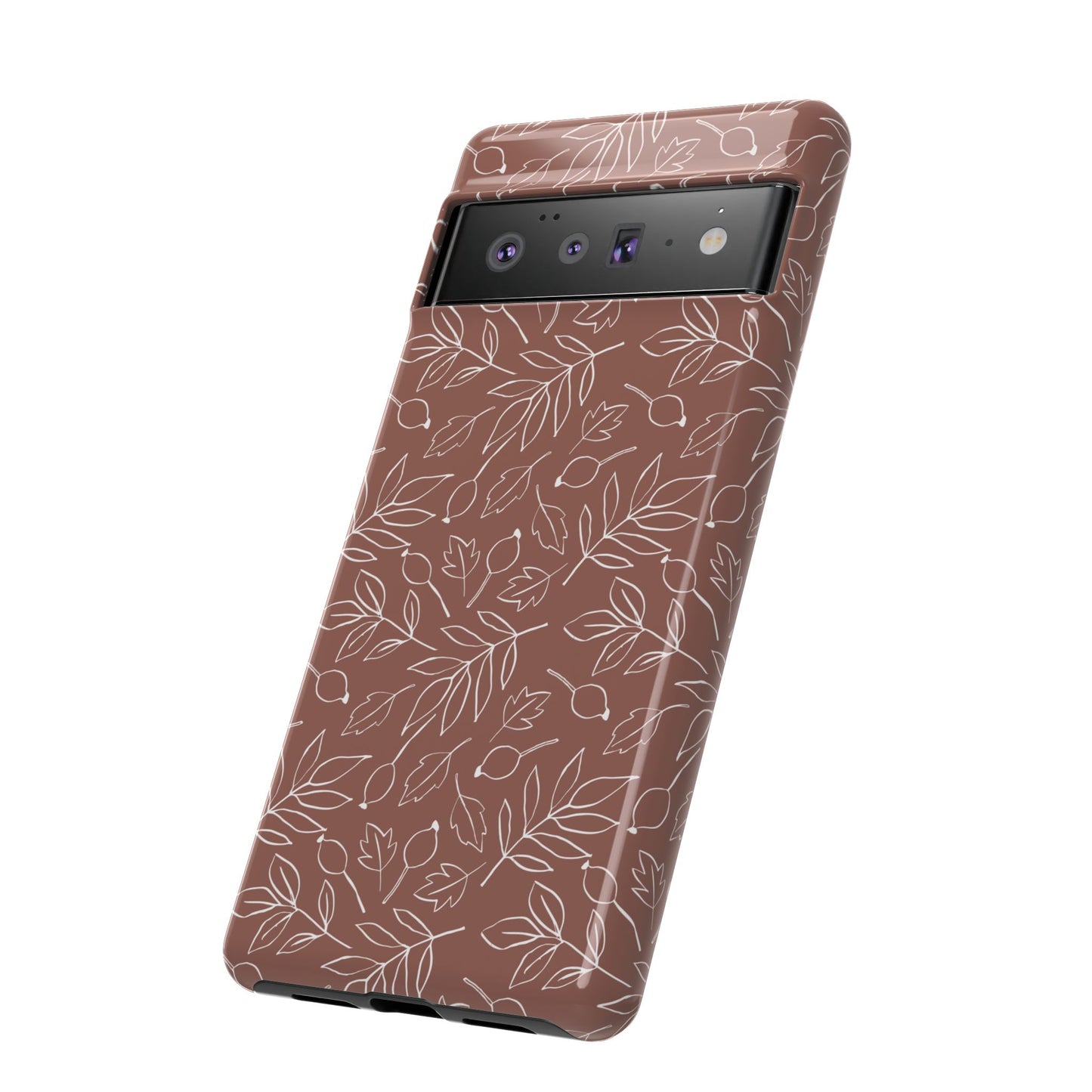 Falling Leaves in Hazelnut Mocha Google Pixel Case