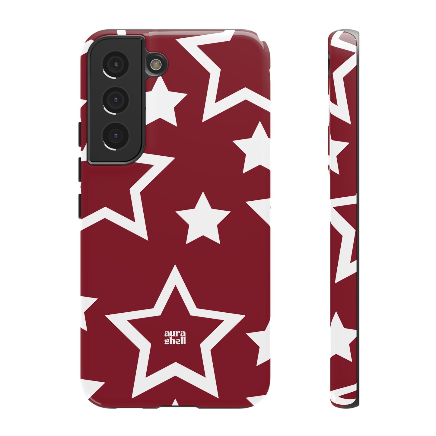 Stars in Red Wine Samsung Galaxy Case