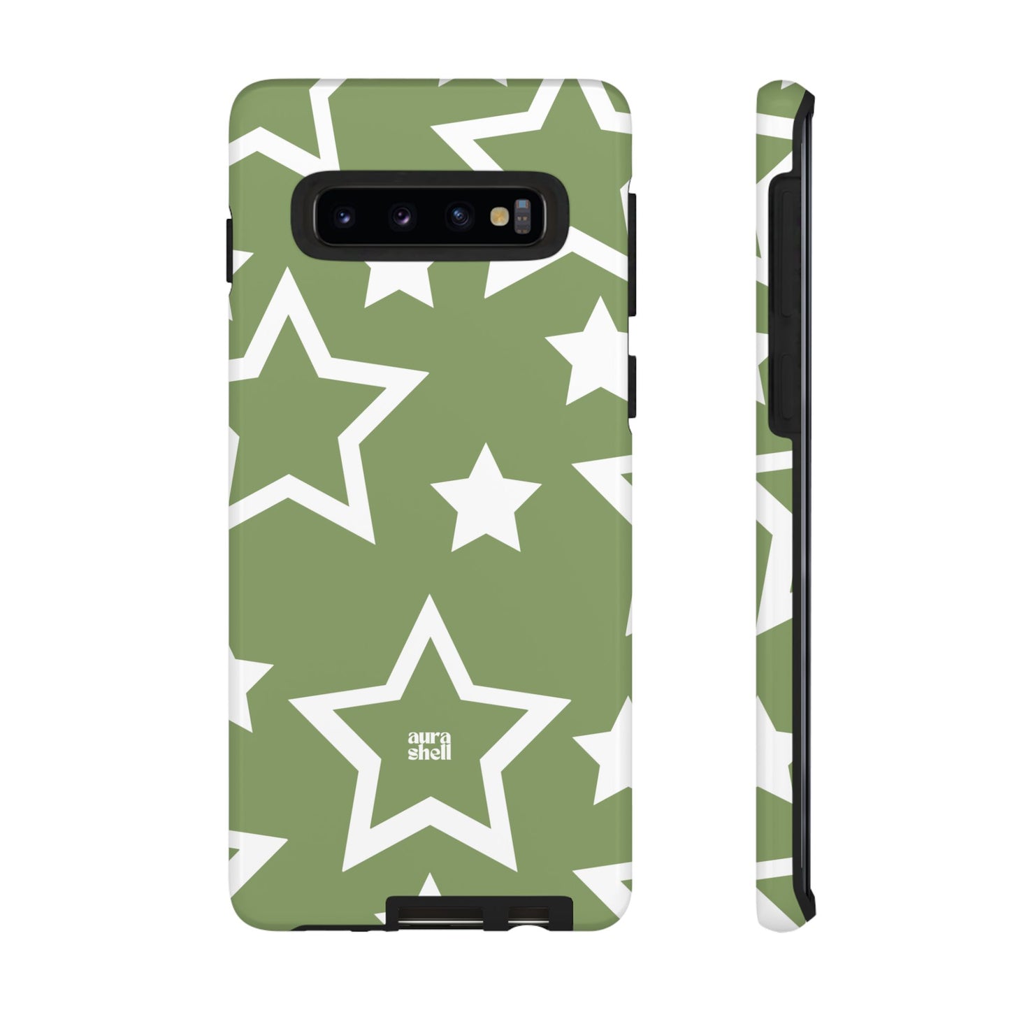 Stars in Matcha Samsung Galaxy Case