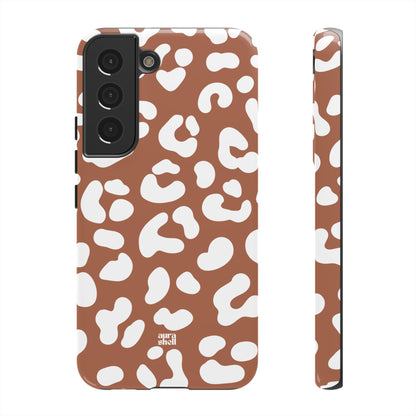 Cheetah Girl in Terracotta Samsung Galaxy Case