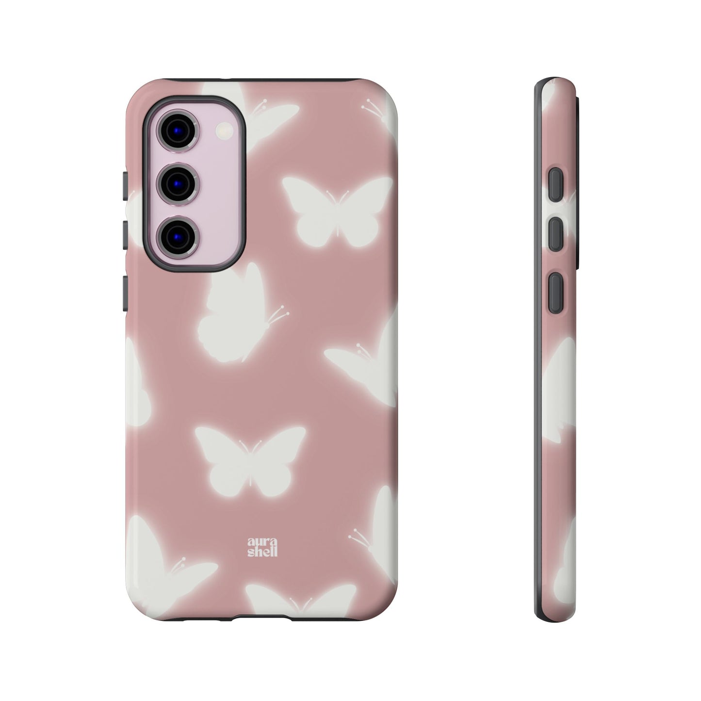 Butterflies in Blush Samsung Galaxy Case