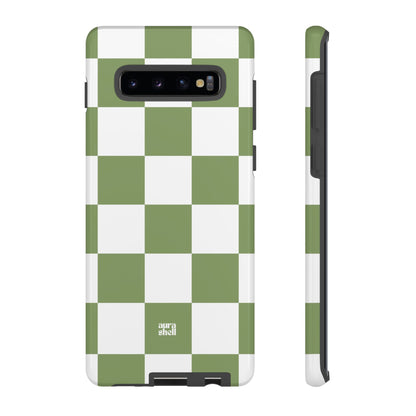 Checkers in Matcha Samsung Galaxy Case