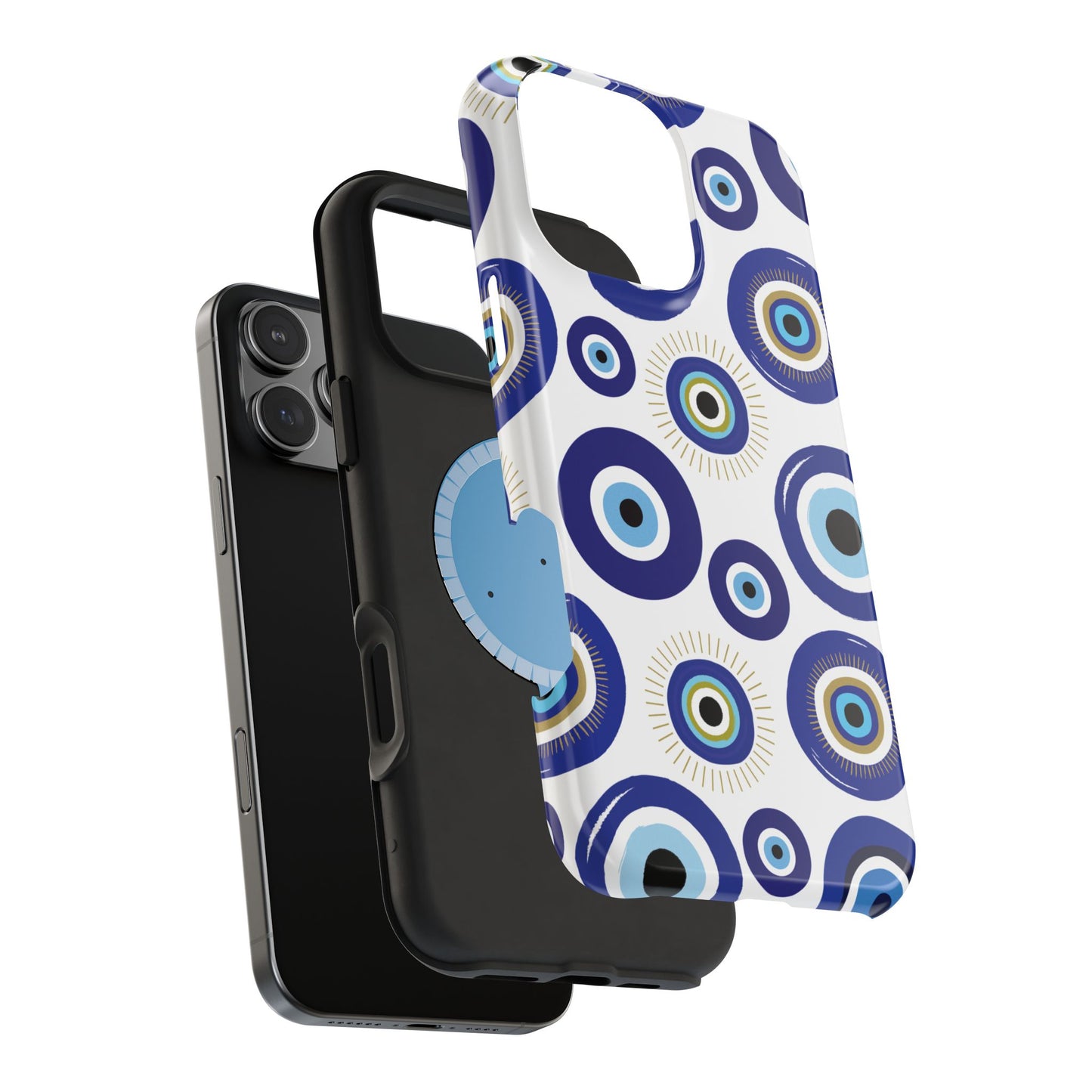 Shop Aura Shell Dual Layer Protective Cute Glossy Finish iPhone Case