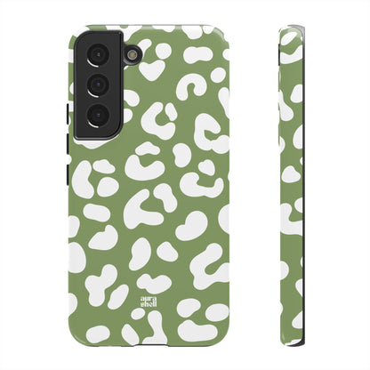 Cheetah Girl in Matcha Samsung Galaxy Case