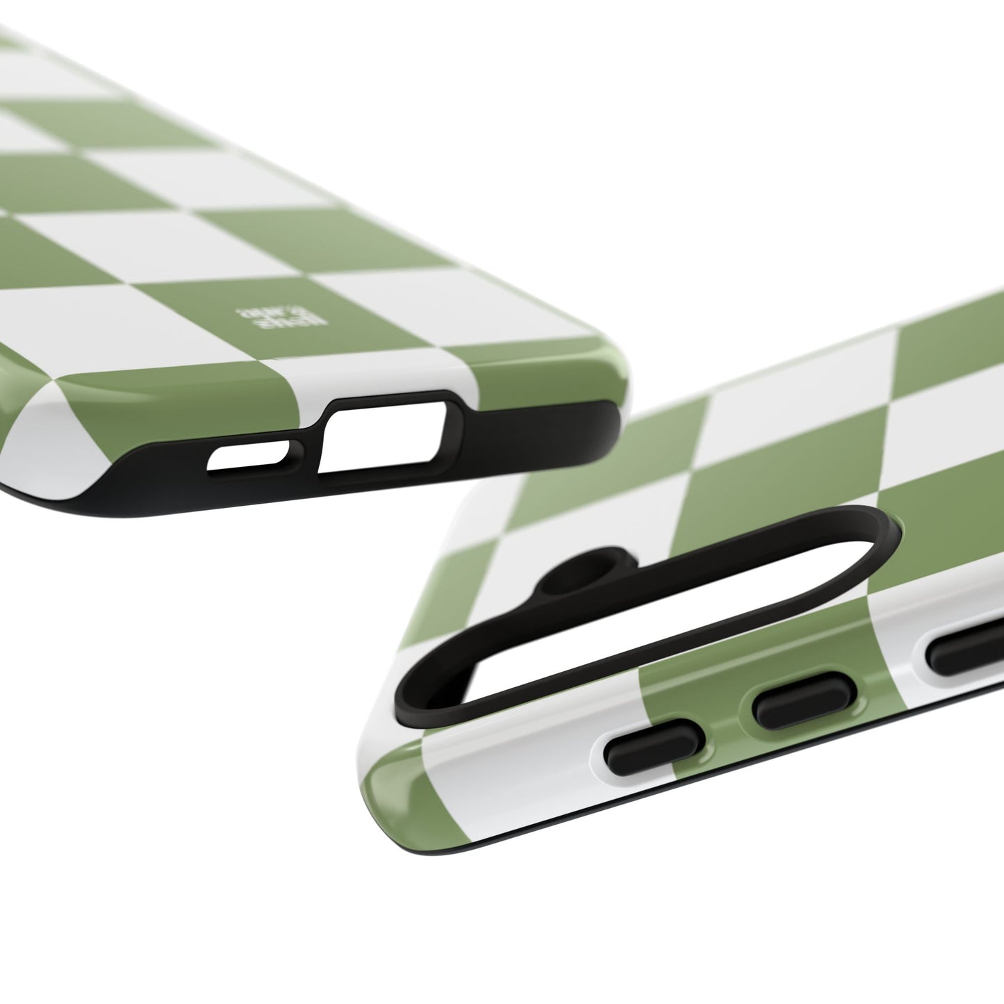 Checkers in Matcha Samsung Galaxy Case