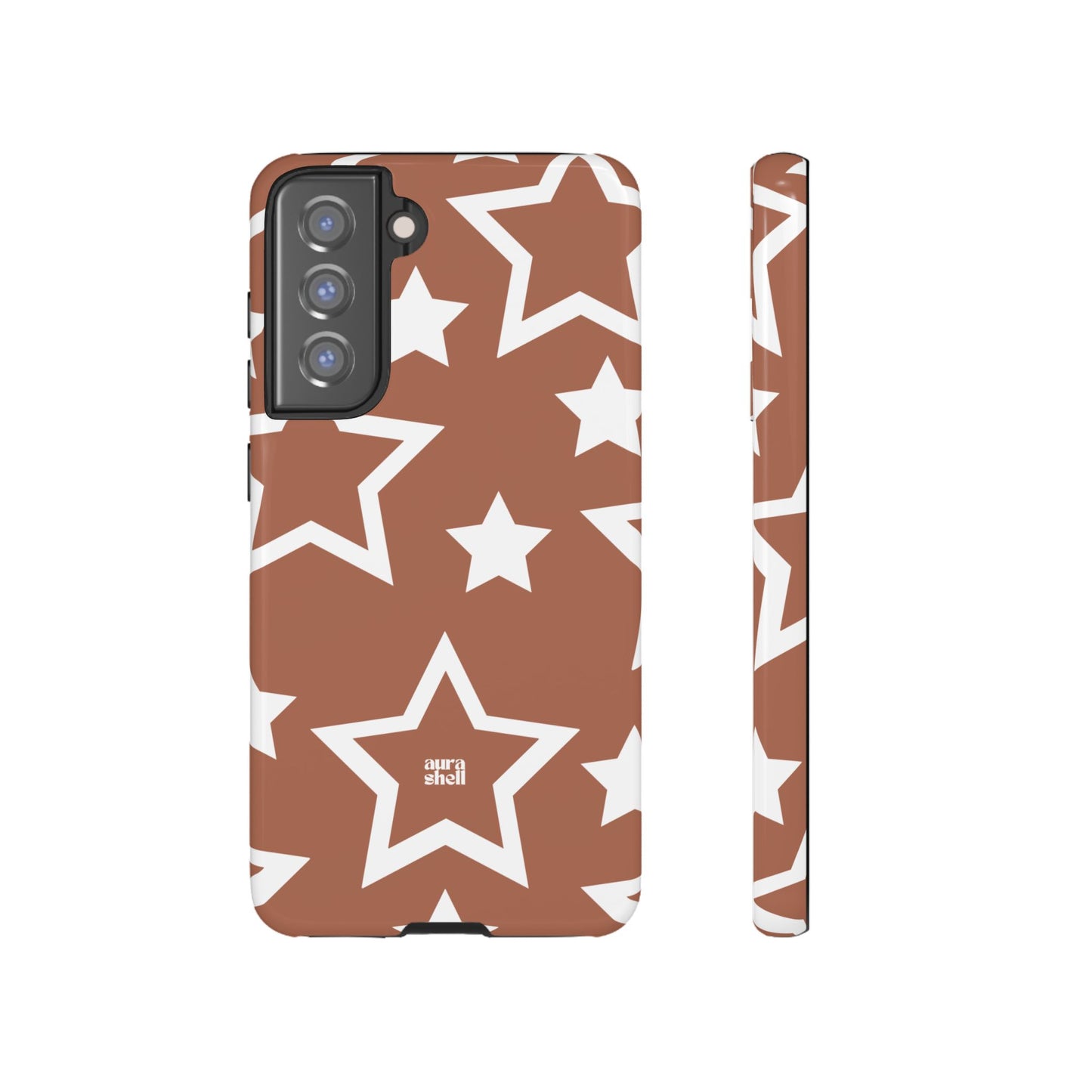 Stars in Terracotta Samsung Galaxy Case