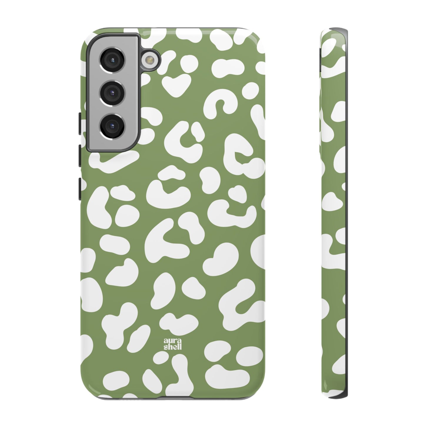 Cheetah Girl in Matcha Samsung Galaxy Case