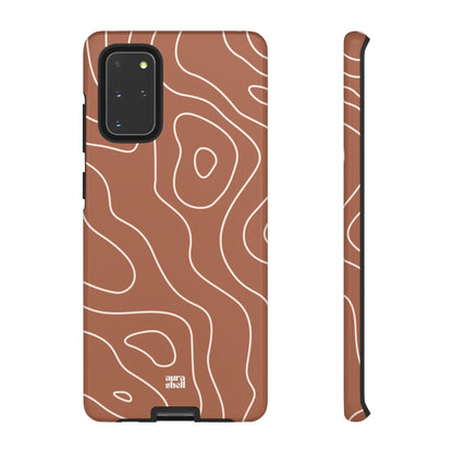 Minimalist in Terracotta Samsung Galaxy Case