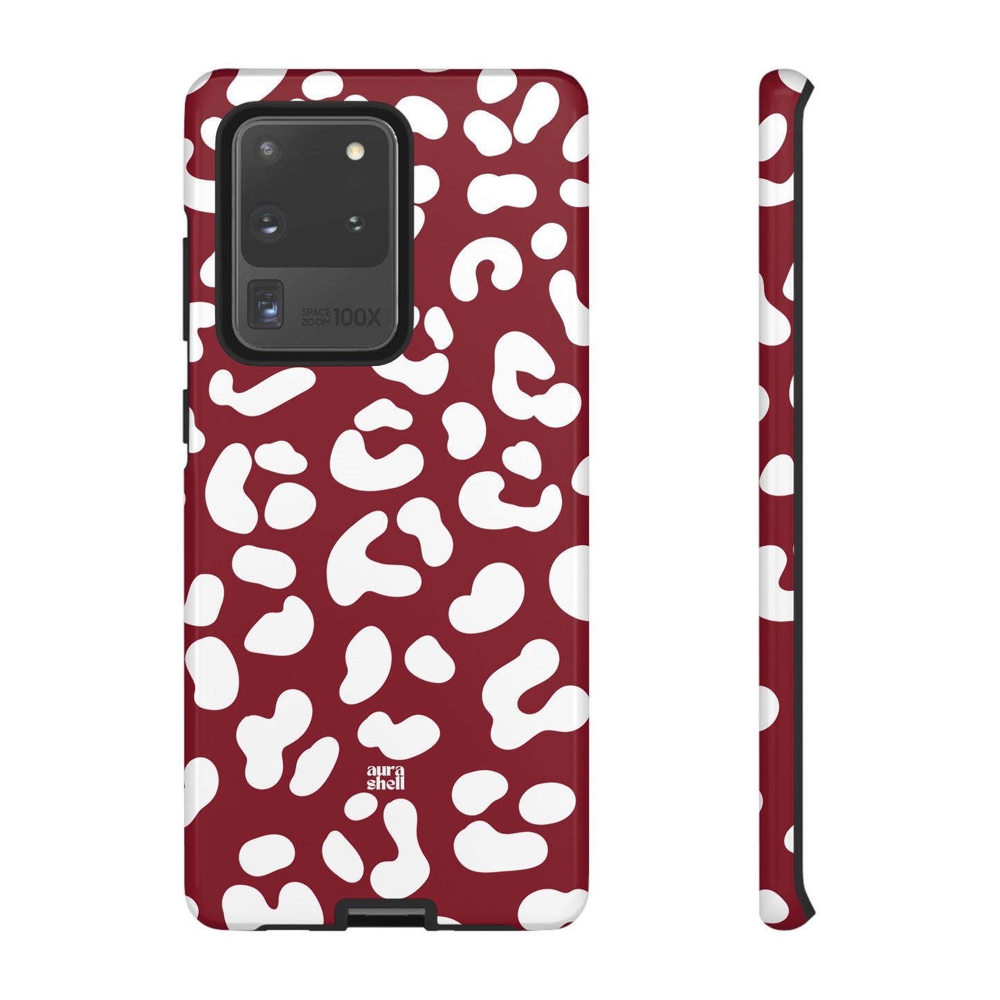 Cheetah Girl in Red Wine Samsung Galaxy Case