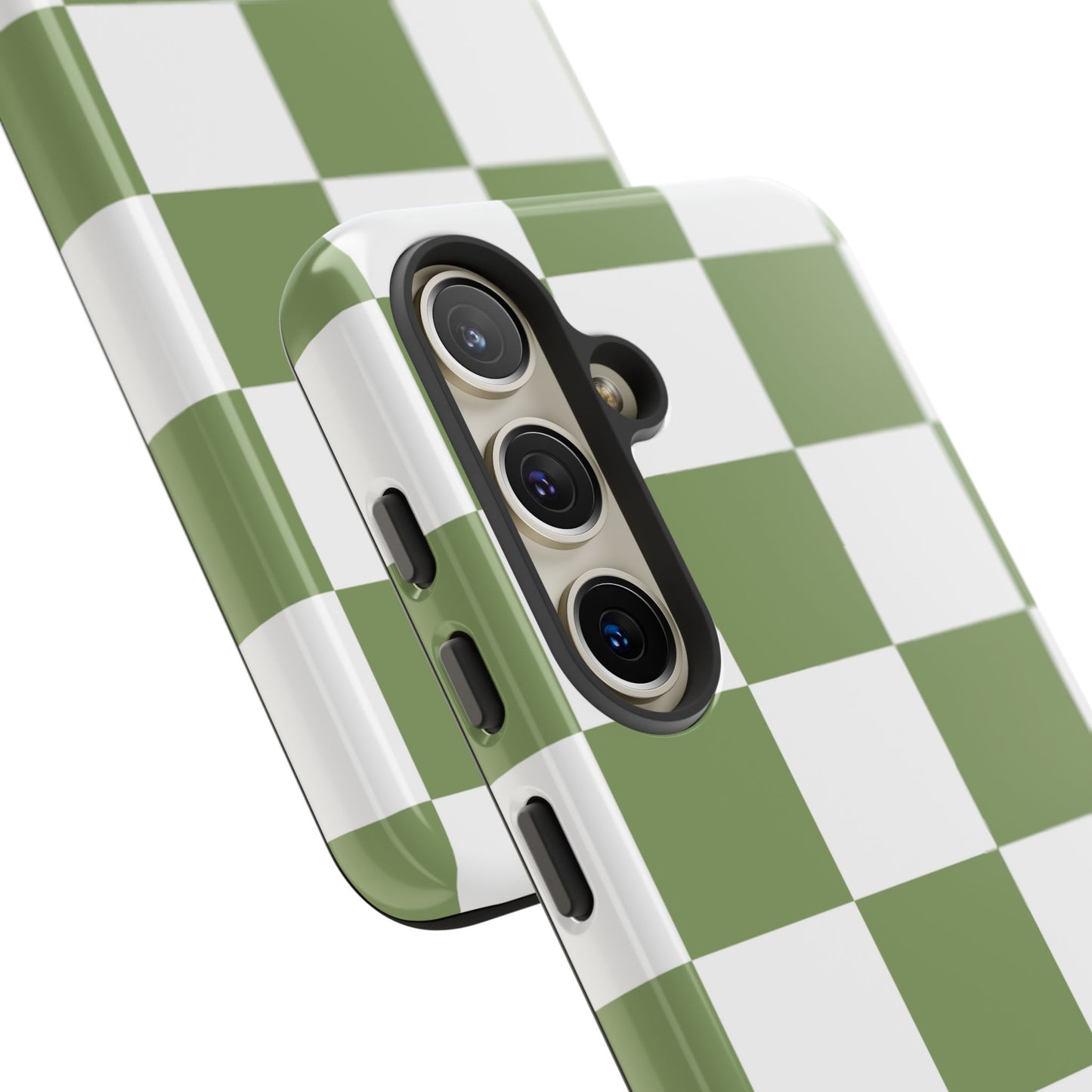 Checkers in Matcha Samsung Galaxy Case