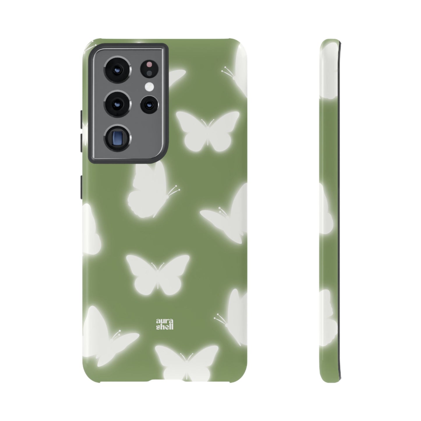 Butterflies in Matcha Samsung Galaxy Case