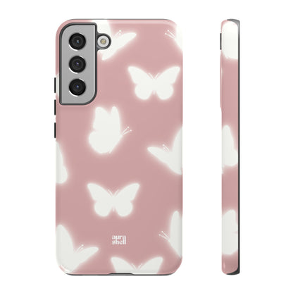 Butterflies in Blush Samsung Galaxy Case