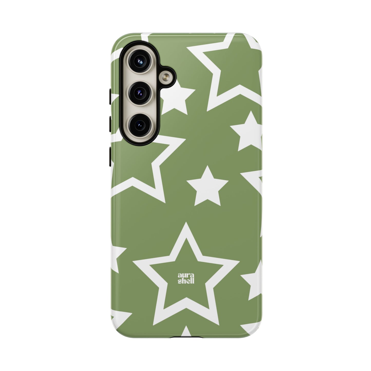 Stars in Matcha Samsung Galaxy Case