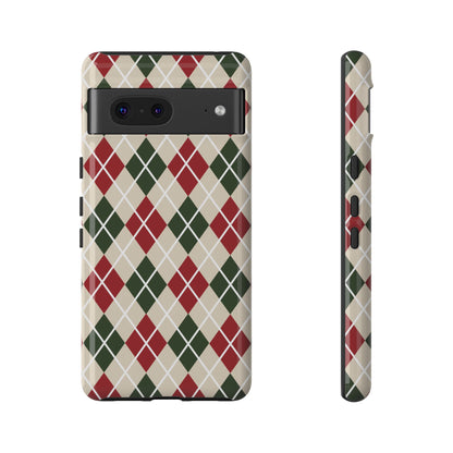 Merry Plaid Google Pixel Case - Aura Shell