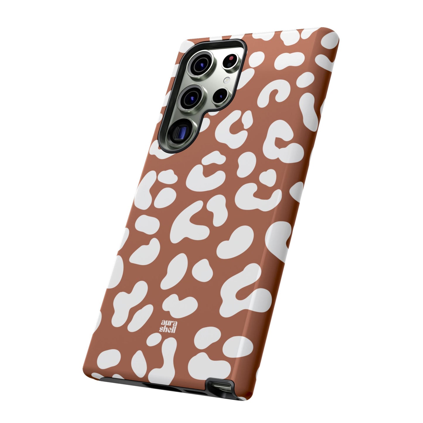 Cheetah Girl in Terracotta Samsung Galaxy Case