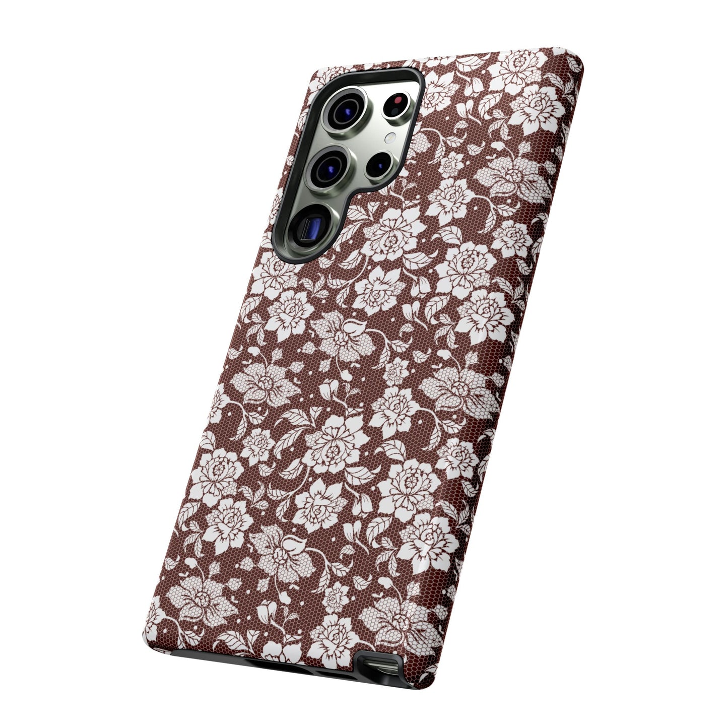 Lacey in Black Coffee Samsung Galaxy Case