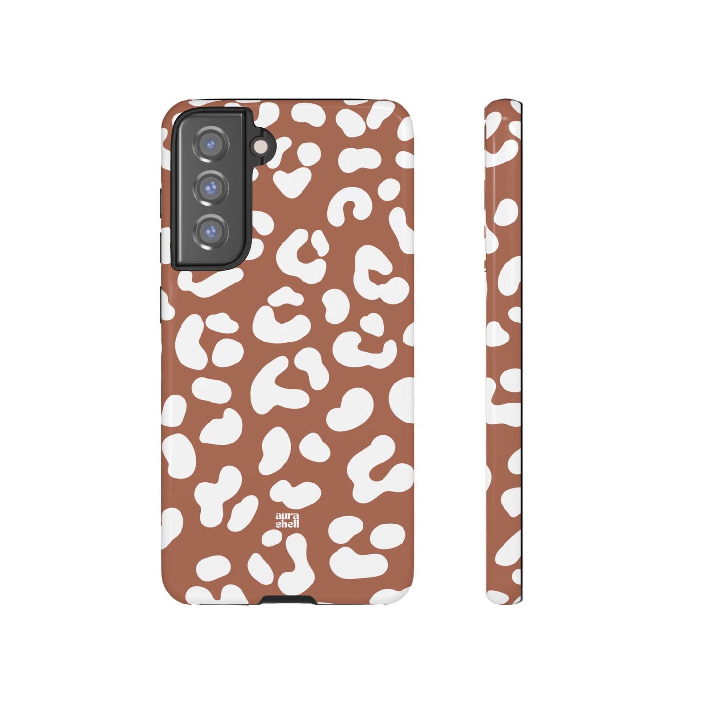 Cheetah Girl in Terracotta Samsung Galaxy Case