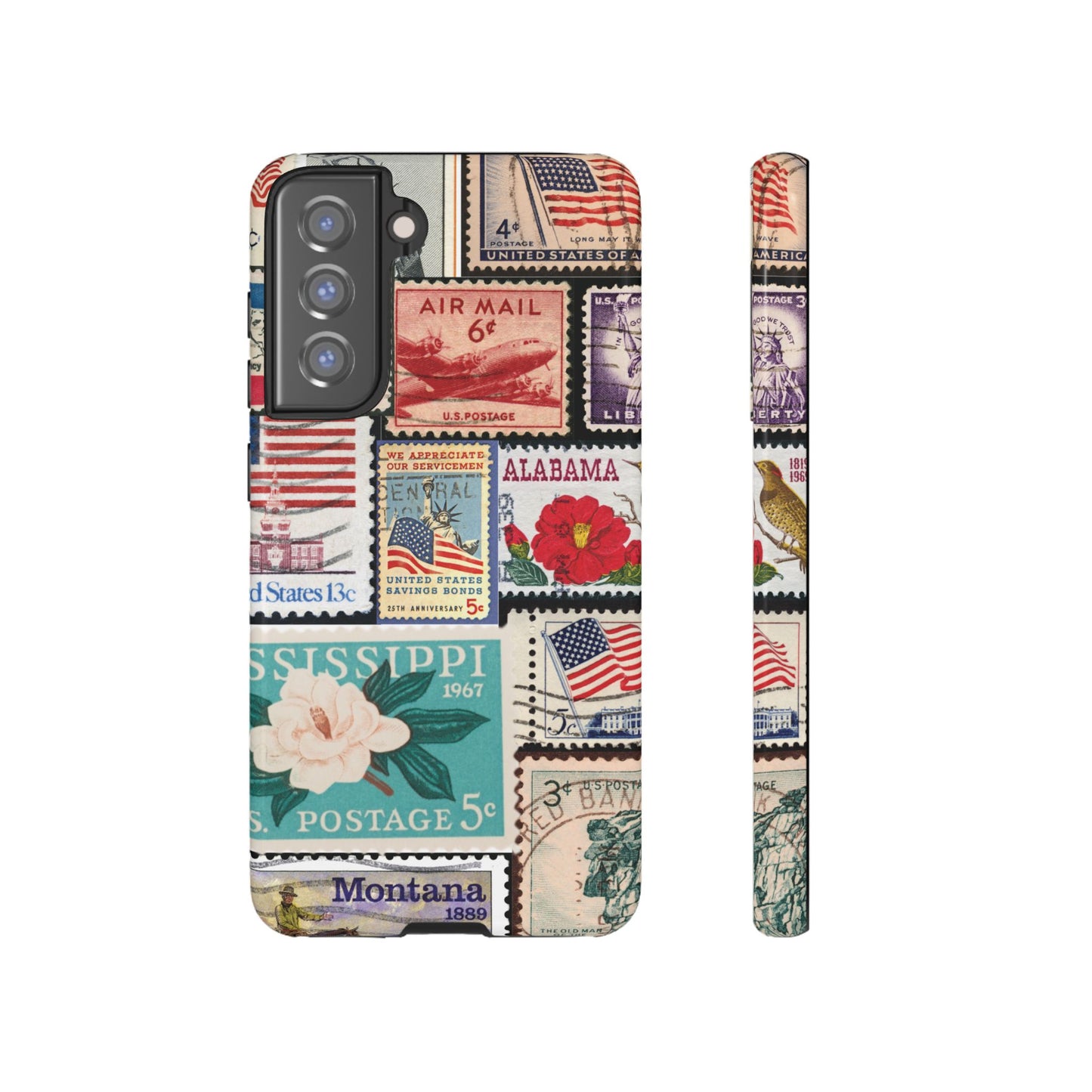 US Stamp Collection Samsung Galaxy Case