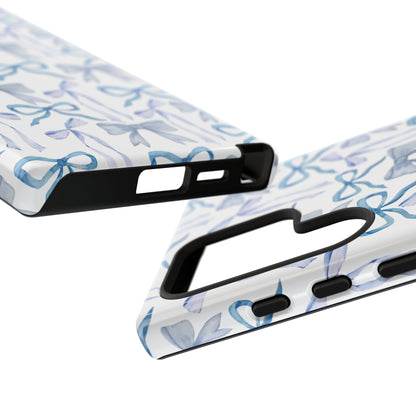 Blue Bows Samsung Galaxy Case