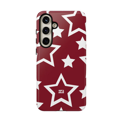 Stars in Red Wine Samsung Galaxy Case