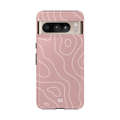 Minimalist in Blush Google Pixel Case