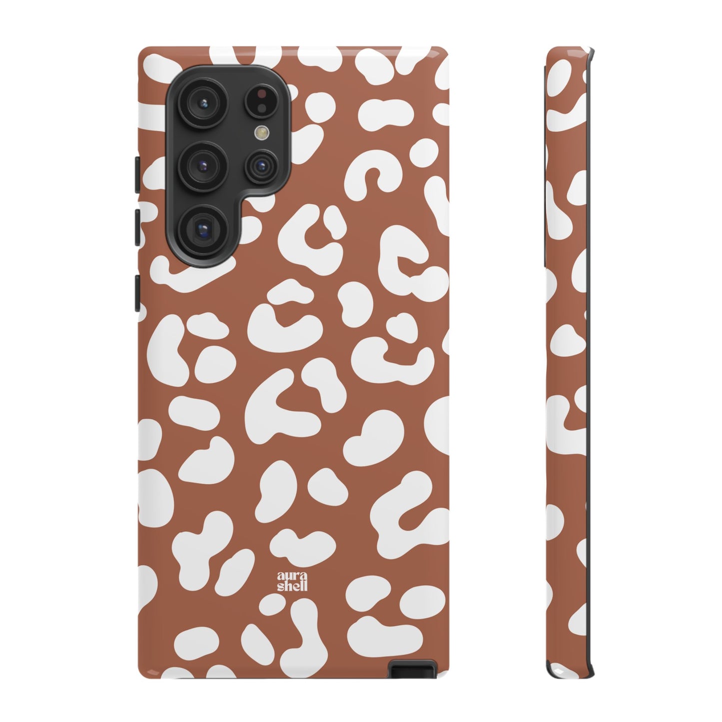 Cheetah Girl in Terracotta Samsung Galaxy Case