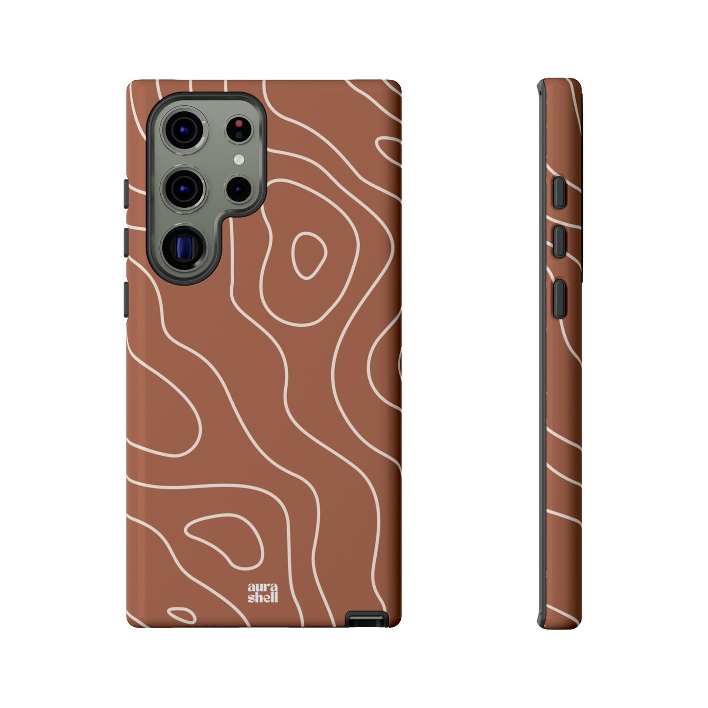 Minimalist in Terracotta Samsung Galaxy Case