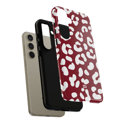 Cheetah Girl in Red Wine Samsung Galaxy Case