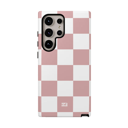 Checkers in Blush Samsung Galaxy Case