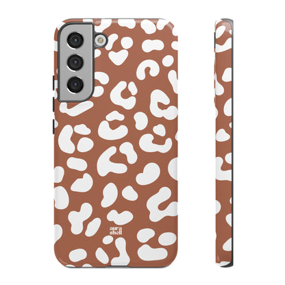 Cheetah Girl in Terracotta Samsung Galaxy Case