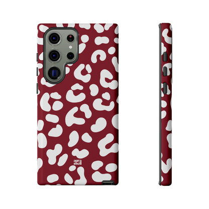 Cheetah Girl in Red Wine Samsung Galaxy Case