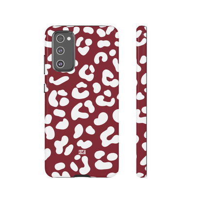 Cheetah Girl in Red Wine Samsung Galaxy Case