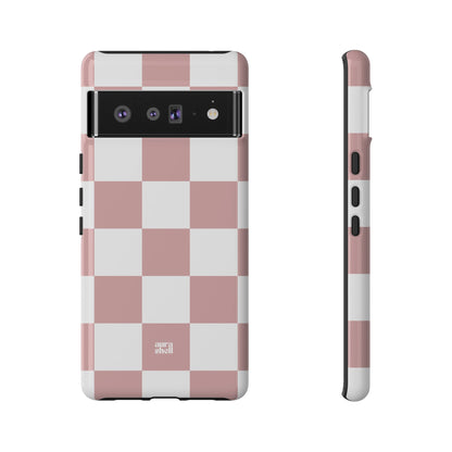 Checkers in Blush Google Pixel Case