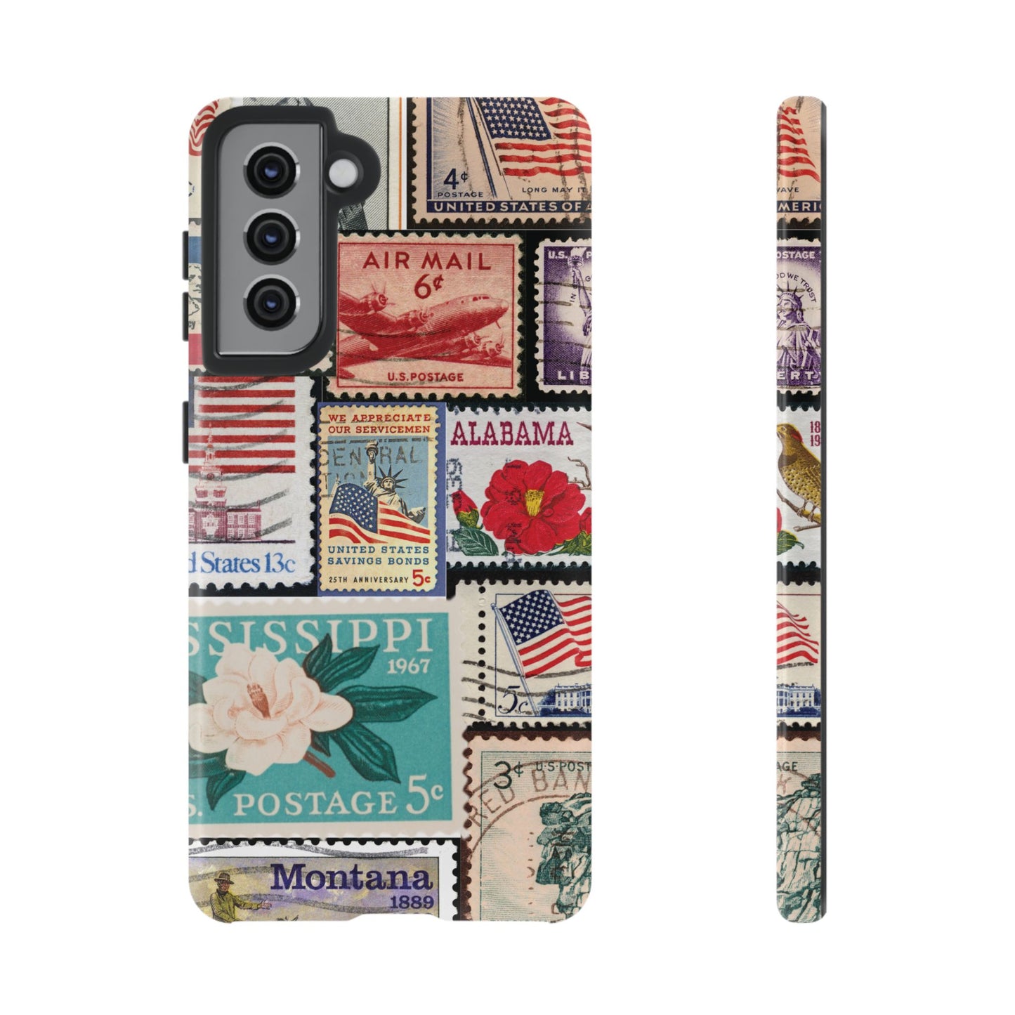 US Stamp Collection Samsung Galaxy Case