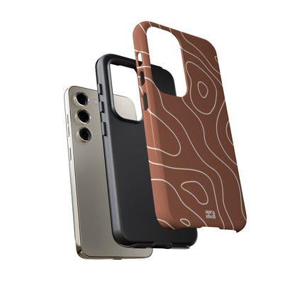 Minimalist in Terracotta Samsung Galaxy Case