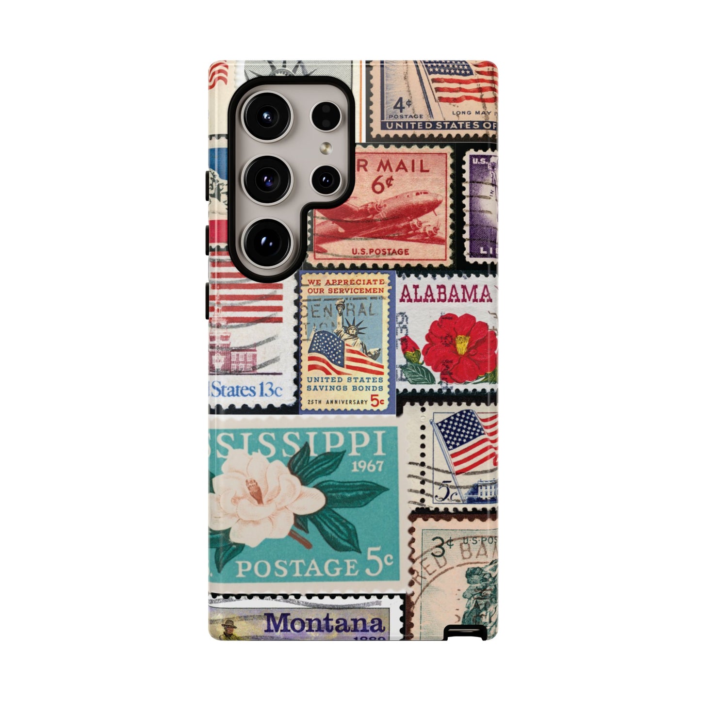 US Stamp Collection Samsung Galaxy Case