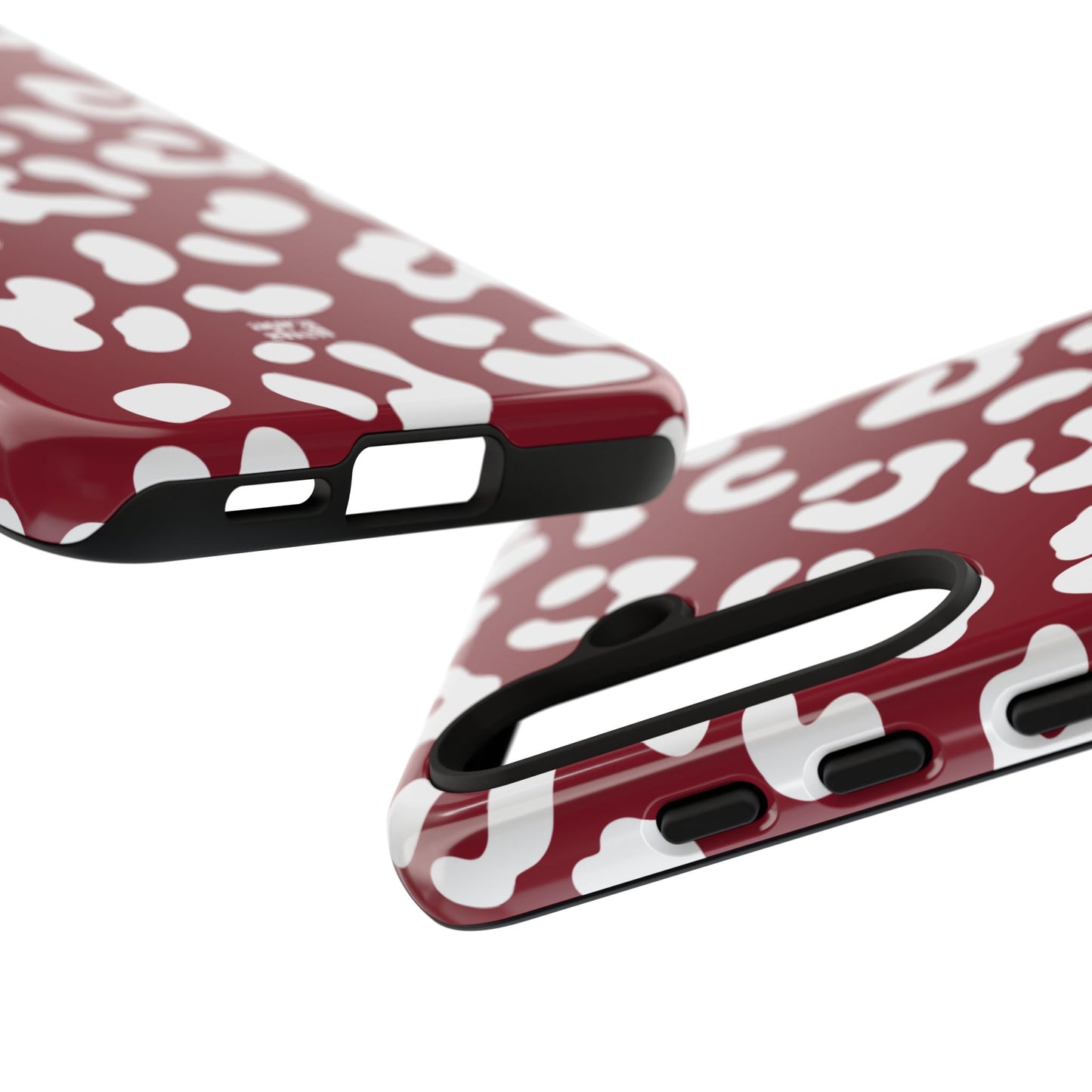 Cheetah Girl in Red Wine Samsung Galaxy Case