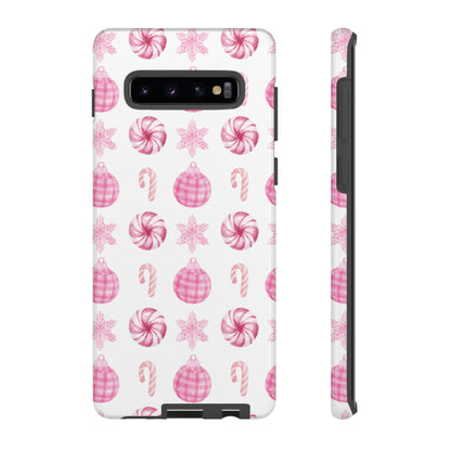 Pink Christmas Samsung Galaxy Phone Case - Aura Shell