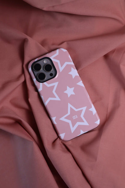 Stars in Blush iPhone Case - Aura Shell