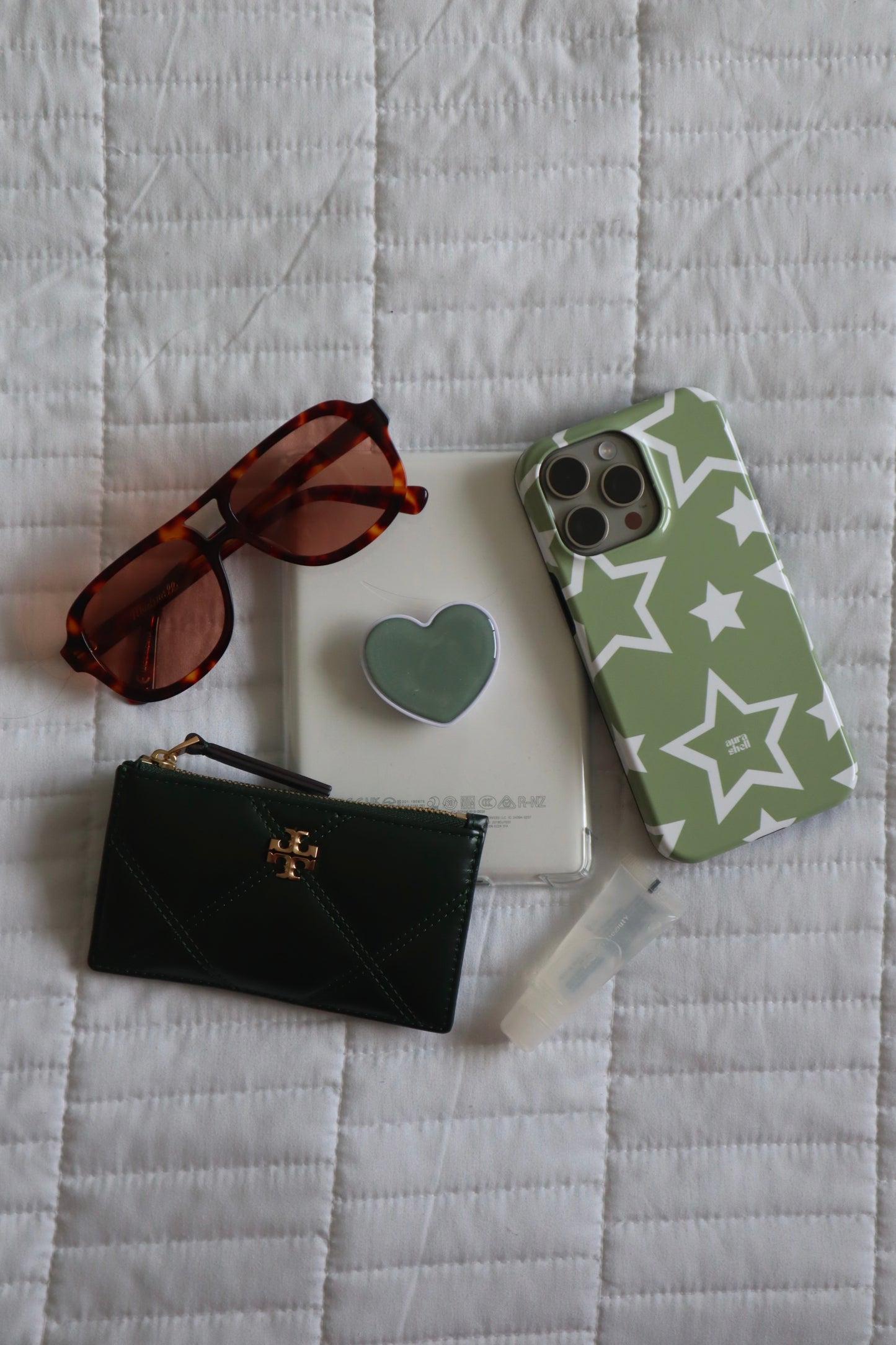 Stars in Matcha iPhone Case - Aura Shell